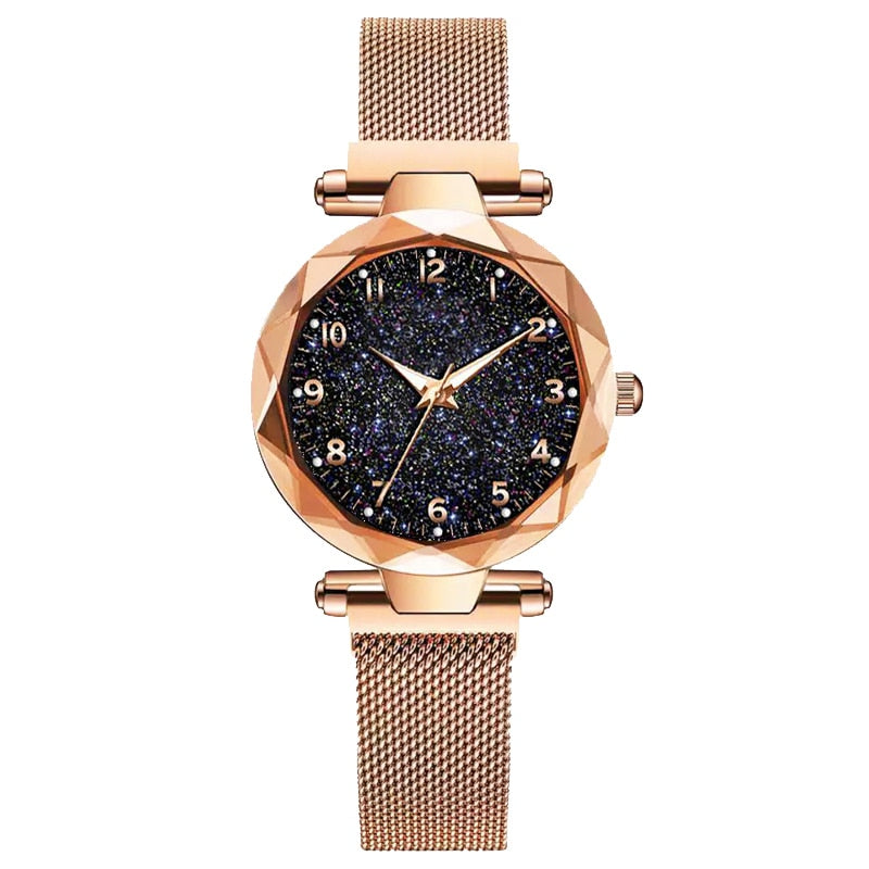 Luxury Magnetic Starry Sky Watch