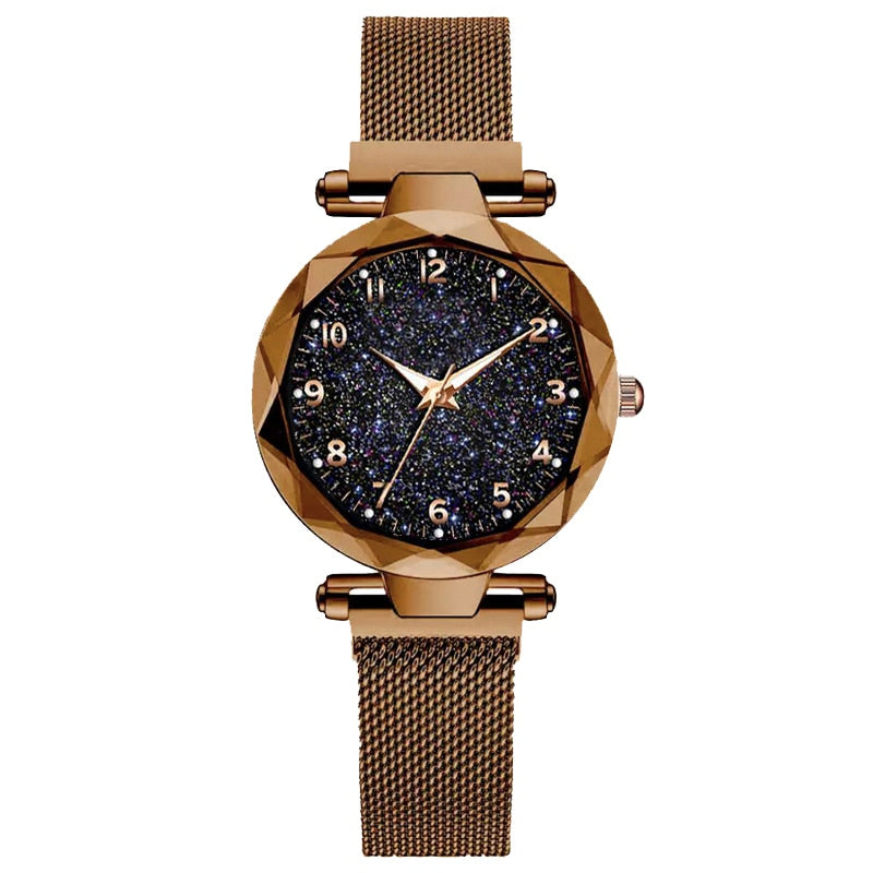 Luxury Magnetic Starry Sky Watch